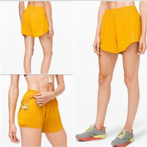 Lululemon Always Airy Run Short. Women’s Size 6 Color Honeycomb